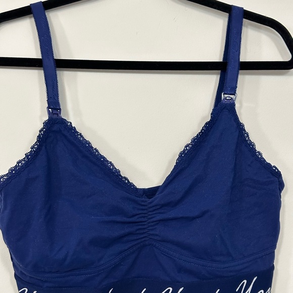 You! lingerie maternity nursing breastfeeding bra XXL blue - Picture 11 of 11